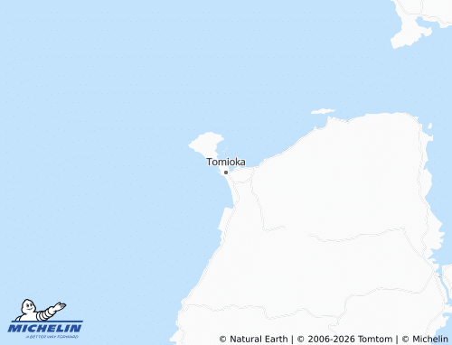 MICHELIN Tomioka map - ViaMichelin