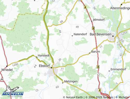 Kaart MICHELIN Wessenstedt - ViaMichelin