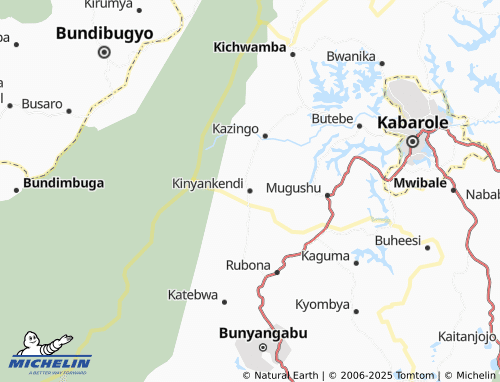 MICHELIN Kinyankendi map - ViaMichelin