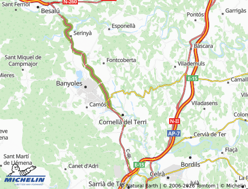Carte MICHELIN Pujals Dels Pagesos - ViaMichelin