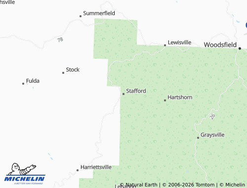 Mappa MICHELIN Stafford - ViaMichelin