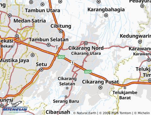 MICHELIN Wangunharja map - ViaMichelin