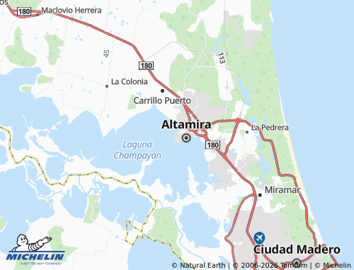 MICHELIN Las Grullas map - ViaMichelin
