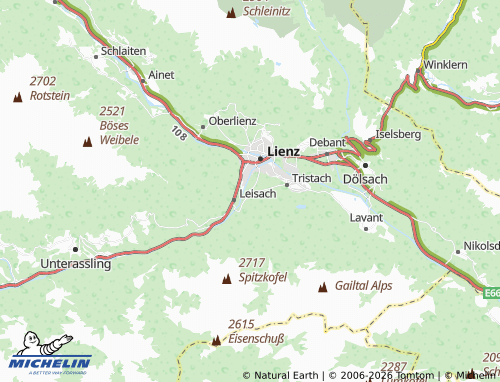 Mapa MICHELIN Amlach - ViaMichelin