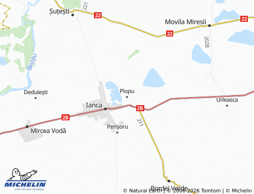 Mapa MICHELIN Plopu - ViaMichelin