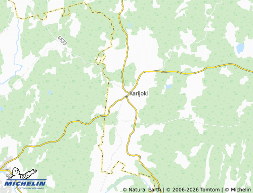 MICHELIN-Landkarte Karijoki - ViaMichelin
