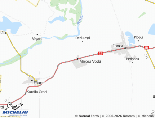 Mappa MICHELIN Mircea Vodă - ViaMichelin
