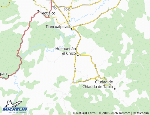 Kaart MICHELIN Guadalupano - ViaMichelin