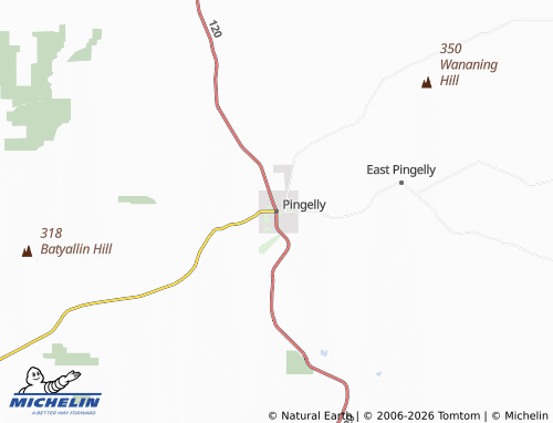 Mapa MICHELIN Pingelly - ViaMichelin