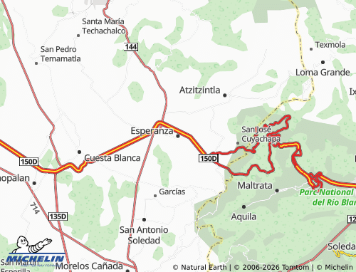 Mapa MICHELIN Esperanza - ViaMichelin