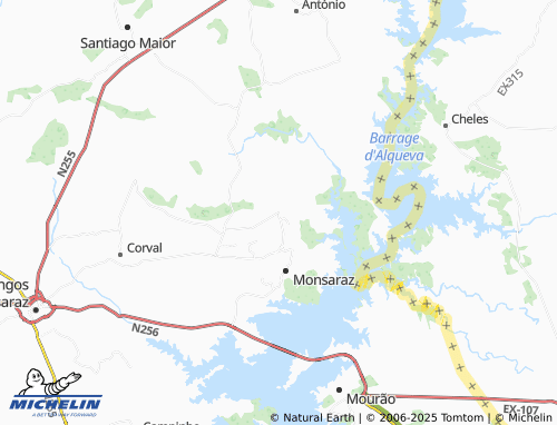 MICHELIN Aldeia do Outeiro map - ViaMichelin