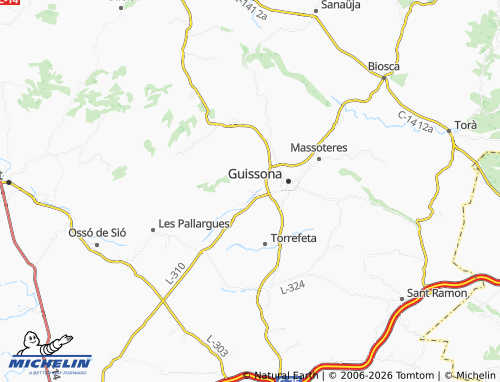 MICHELIN La Morana map - ViaMichelin