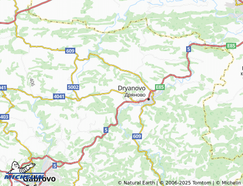 Mapa MICHELIN Gesha - ViaMichelin