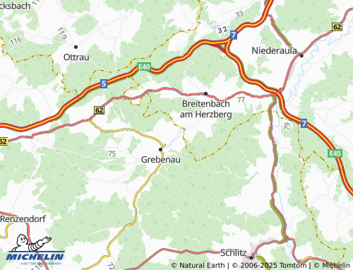 Mappa MICHELIN Wallersdorf - ViaMichelin