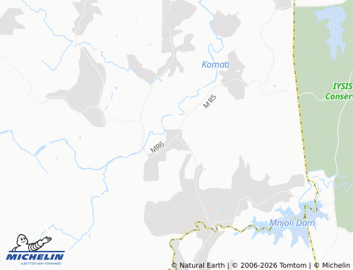 Mapa MICHELIN Madlangempisi - ViaMichelin