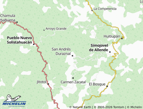 Mapa MICHELIN Julián Grajales - ViaMichelin