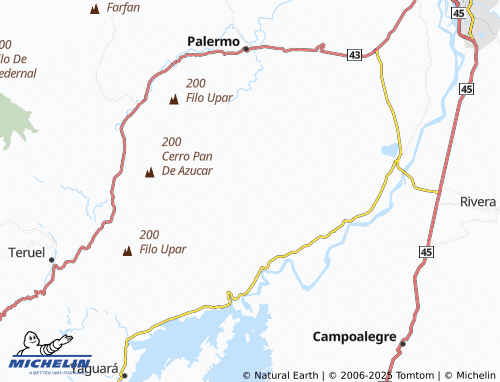 MICHELIN Nazareth map - ViaMichelin