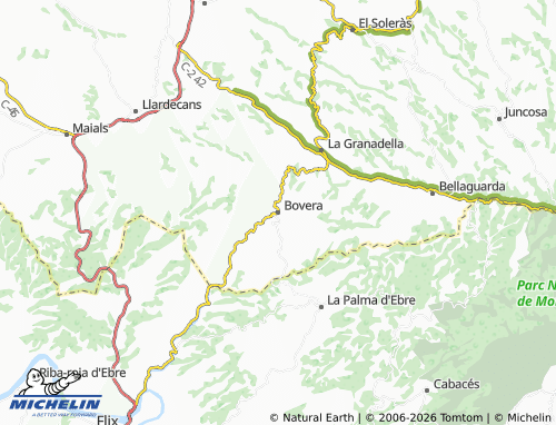 Mapa MICHELIN Bovera - ViaMichelin