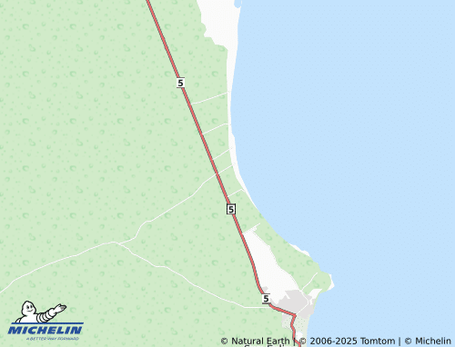 MICHELIN Baja Palmas map - ViaMichelin