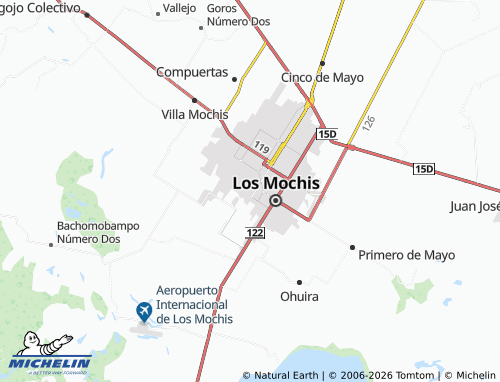 Mapa MICHELIN Conquistadores - ViaMichelin