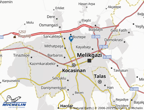 MICHELIN Yeni map - ViaMichelin