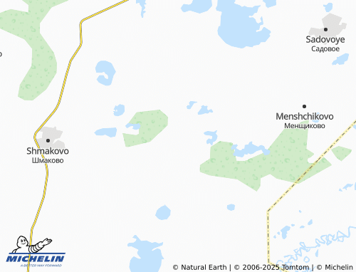 MICHELIN Galishovo map - ViaMichelin
