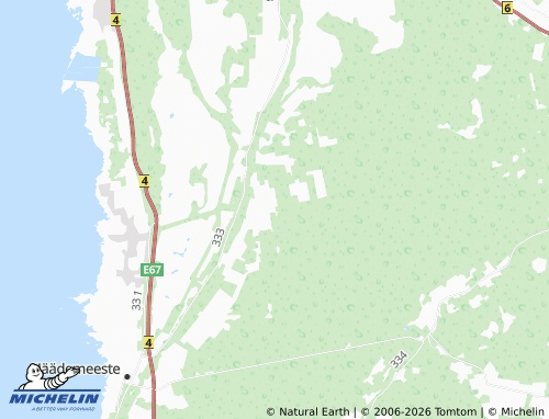 MICHELIN Sooküla map - ViaMichelin