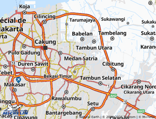 MICHELIN-Landkarte Harapan Baru - ViaMichelin