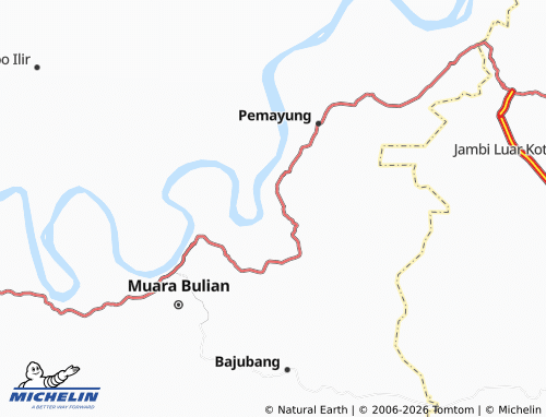 Mappa MICHELIN Rantau Puri - ViaMichelin