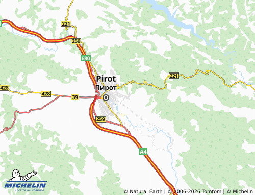 Mapa MICHELIN Berilovac - ViaMichelin
