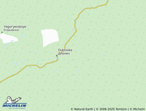 MICHELIN Nizhnyaya Matrenka map - ViaMichelin