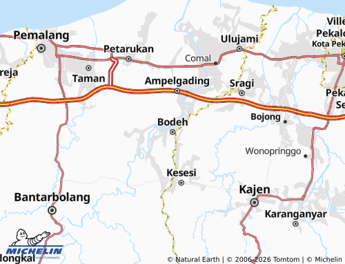 Mappa MICHELIN Bodeh - ViaMichelin