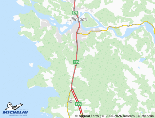 Carte MICHELIN Pentinkangas - ViaMichelin