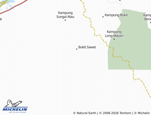 Kaart MICHELIN Kampung Tarap - ViaMichelin