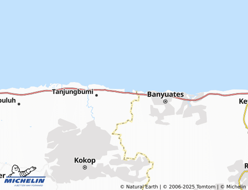 Carte MICHELIN Bumi Anyar - ViaMichelin