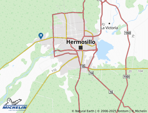 MICHELIN San Ángel map - ViaMichelin