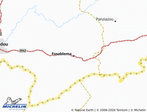 Carte MICHELIN Fosablema - ViaMichelin