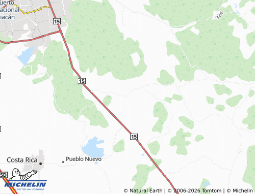 MICHELIN El Tule map - ViaMichelin