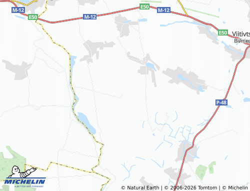 Kaart MICHELIN Petrivka - ViaMichelin