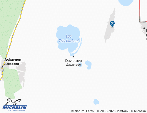 MICHELIN-Landkarte Davletovo - ViaMichelin