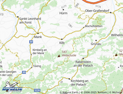 Carte MICHELIN Petersberg - ViaMichelin