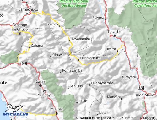 Kaart MICHELIN Marañón - ViaMichelin