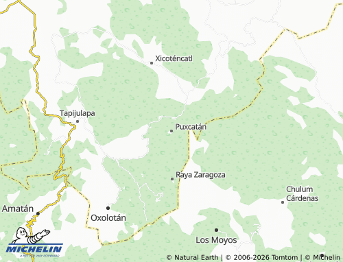Mappa MICHELIN Puxcatán - ViaMichelin