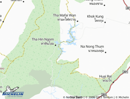 MICHELIN-Landkarte Kao Ya Di - ViaMichelin