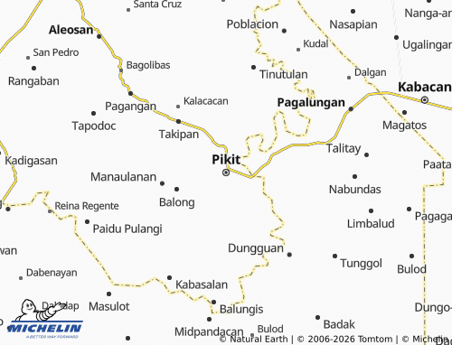 MICHELIN Pikit map - ViaMichelin