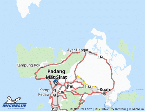 MICHELIN Taman Awam Teluk Yu map - ViaMichelin