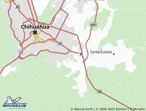 MICHELIN Puerta de Alcalá map - ViaMichelin