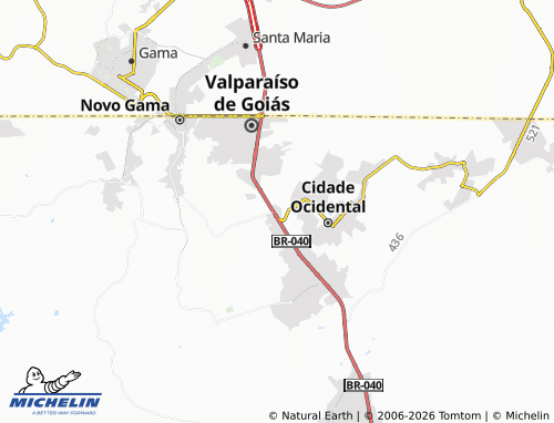 MICHELIN Parque Esplanada IV map - ViaMichelin