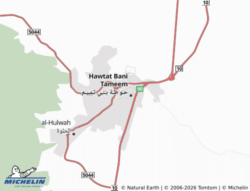 MICHELIN-Landkarte al-Tadamun - ViaMichelin