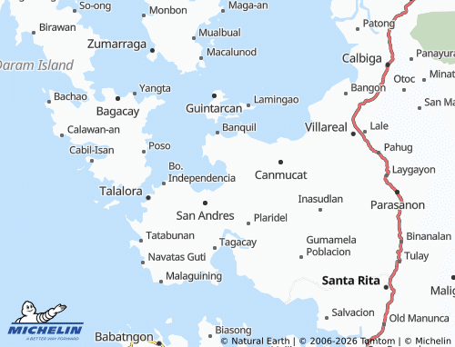 Mappa MICHELIN Ulayan - ViaMichelin